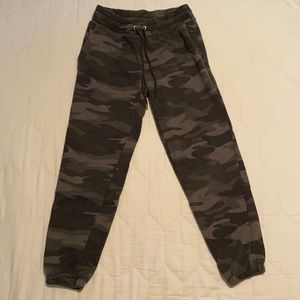 Camo joggers